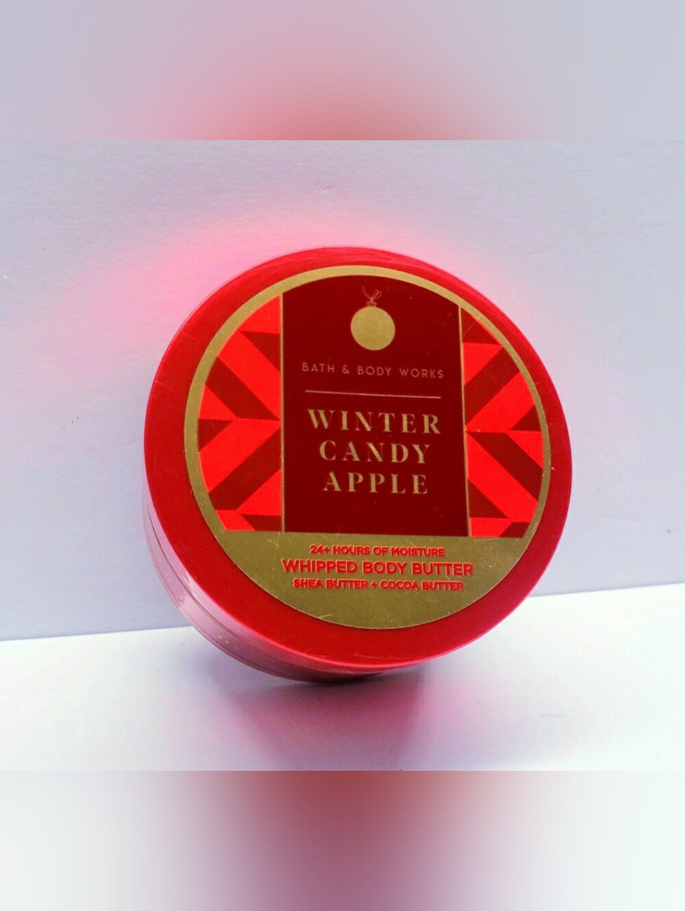 Bath & Body Works WINTER CANDY APPLE Whipped Body Butter, 6.5 oz/185 g